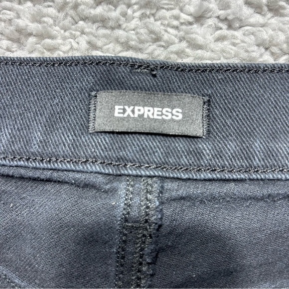 Express Jeans Womens 8 Editor Boot Cut Low Rise Denim Minimalist Stretch Classic - Picture 2 of 4